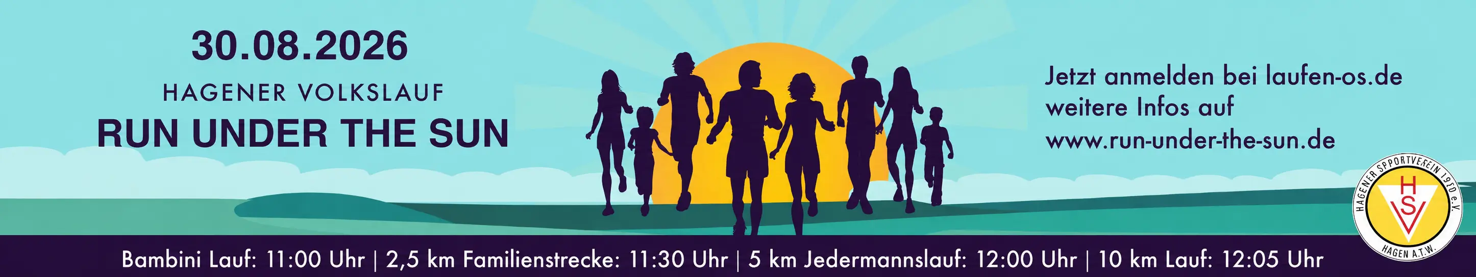 Hagener Volkslauf - RUN UNDER THE SUN 2026